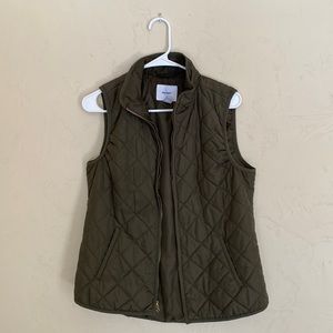 Olive Green Vest